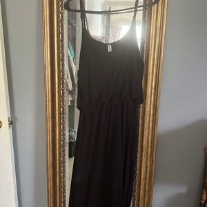 Banana Republic maxi, black, size Large